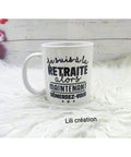 Mug "Démerdez-vous" pour un départ en retraite