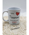 Mug personnalisé « Merci de m’aider à grandir »