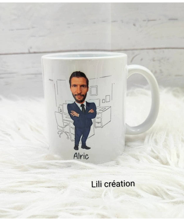 Mug personnalisé "Un patron extraordinaire"