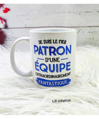 Mug personnalisé "Un patron extraordinaire"