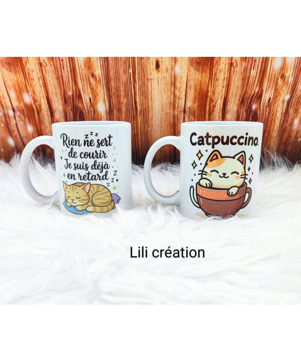 Mugs solidaires – Association "Les Chats Buleux" 🐾