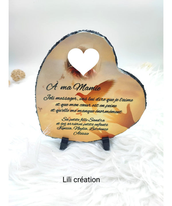 Plaque commémorative – Lâché de colombes