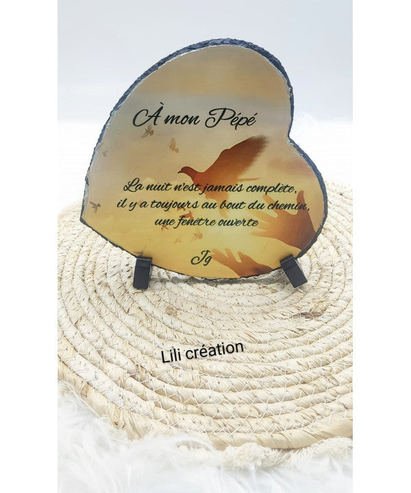 Plaque commémorative – Lâché de colombes