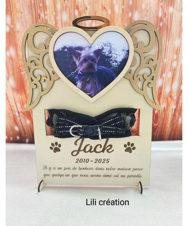 Plaque souvenir personnalisée – Hommage à un compagnon fidèle