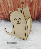 Porte crayon solidaire - Association "Les chats buleux"