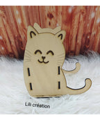 Porte crayon solidaire - Association "Les chats buleux"