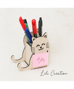 Porte crayon solidaire - Association "Les chats buleux"