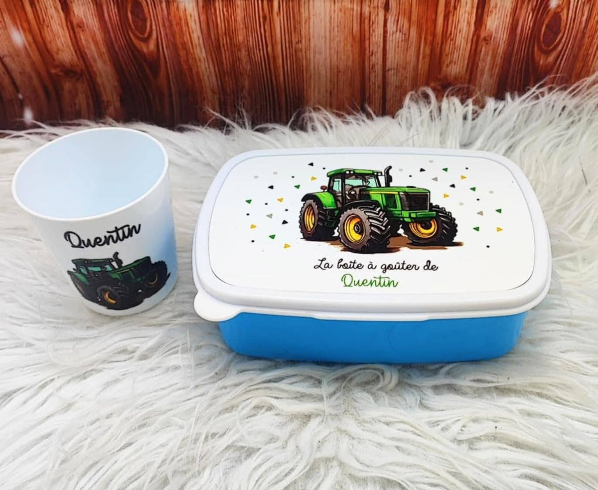 Kit rentrée scolaire, thème : Tracteur