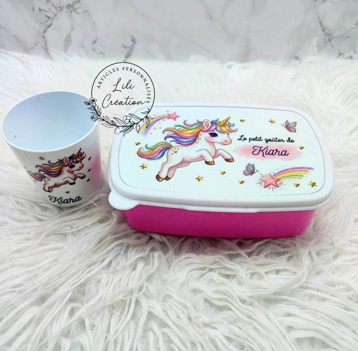 Kit rentrée scolaire, thème : Licorne 1