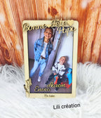 Cadre photo personnalisé en bois avec photo, texte et prénoms – Cadeau unique pour toutes les occasions