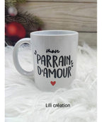 Mug - Mon parrain d'amour / Ma marraine d'amour