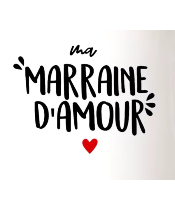 Mug - Mon parrain d'amour / Ma marraine d'amour