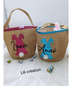 Sac personnalisé "Petit Lapin" – Rose ou Bleu
