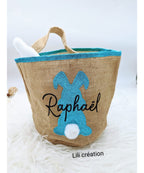 Sac personnalisé "Petit Lapin" – Rose ou Bleu
