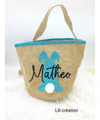 Sac personnalisé "Petit Lapin" – Rose ou Bleu