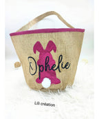 Sac personnalisé "Petit Lapin" – Rose ou Bleu
