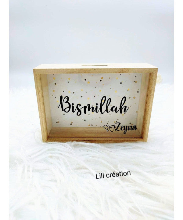 Tirelire personnalisée