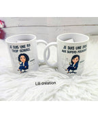 Un mug à l’image de votre collègue de bureau préférée !